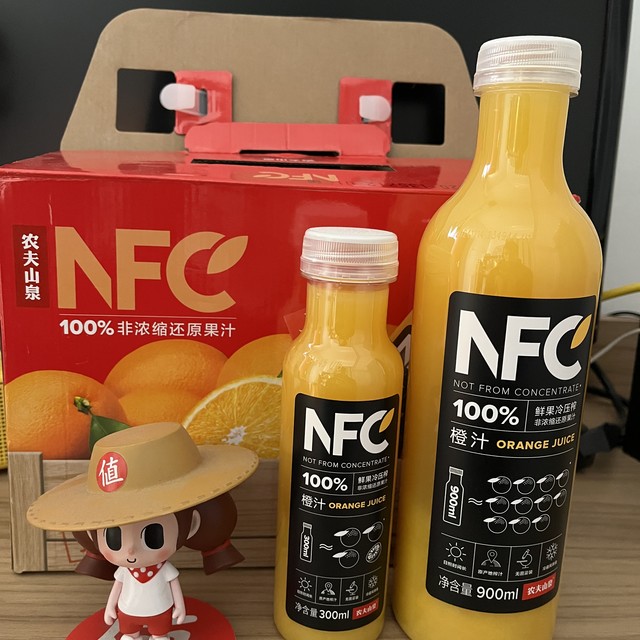 尝鲜必选：农夫山泉NFC 好果汁