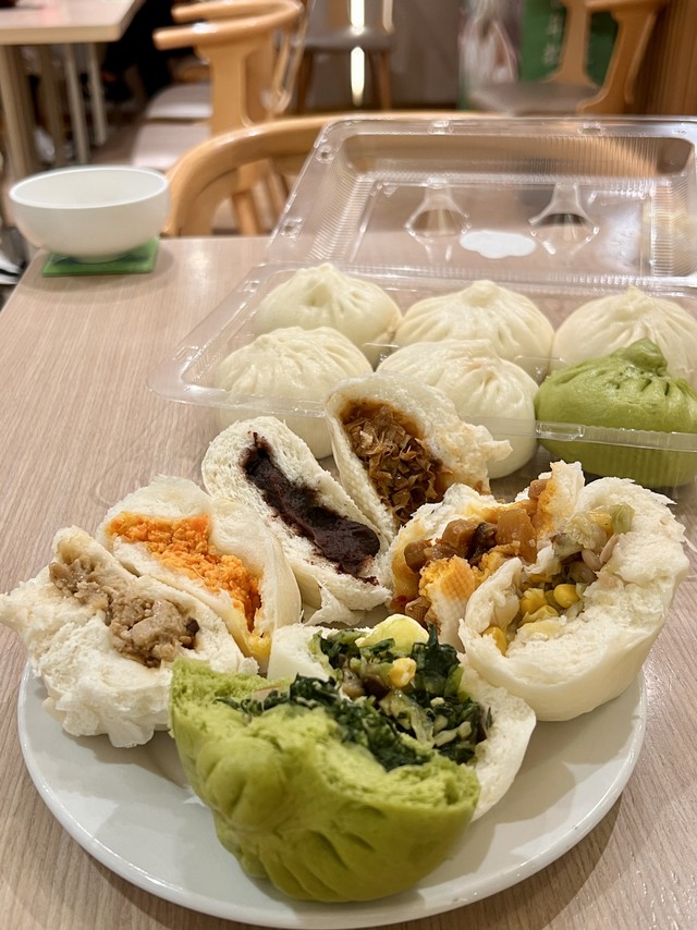 上海豫园春风松月楼包子全测评